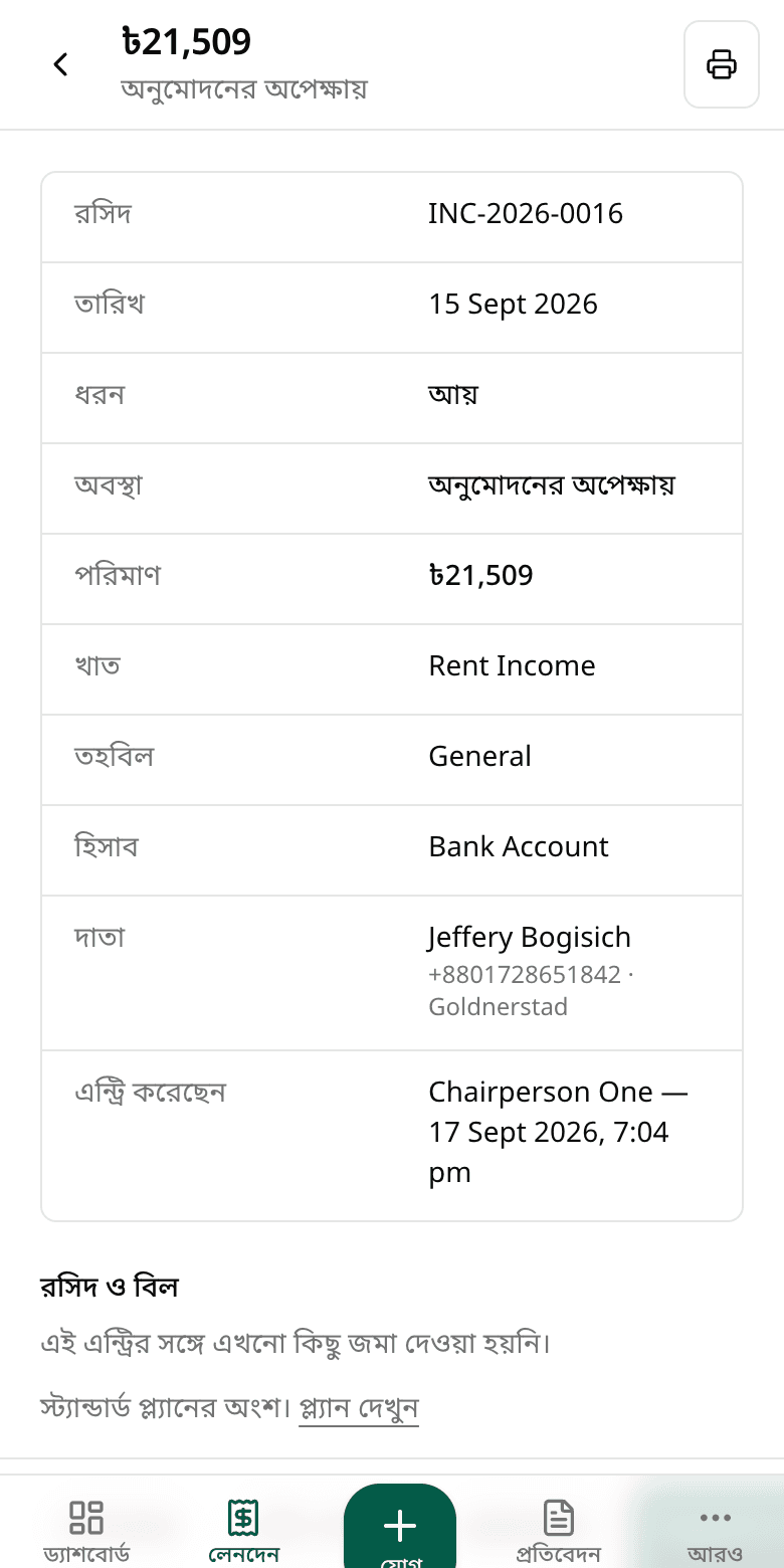 দাতা, অঙ্গীকার ও ধন্যবাদের এসএমএস
